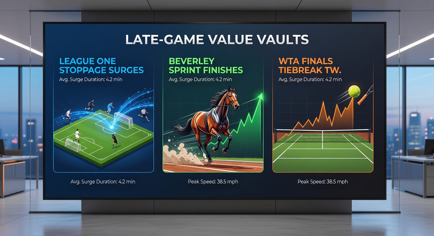 Close-up of a Beverley sprint race photo finish with horses necks apart, overlaid with bookie odds comparisons and bet boost icons