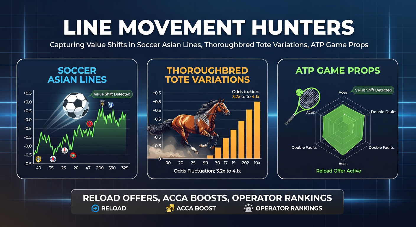 Graph showing line movements in soccer Asian handicaps overlaid with horse racing tote fluctuations and tennis prop odds shifts