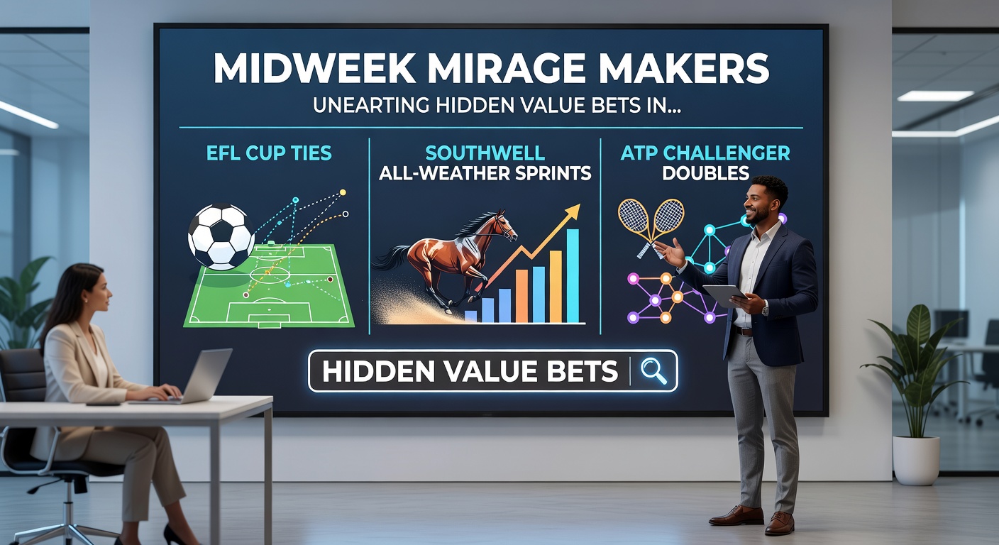 Floodlit pitch during an EFL Cup tie at night, with players chasing a ball under stadium lights, capturing the intensity of midweek knockout soccer action