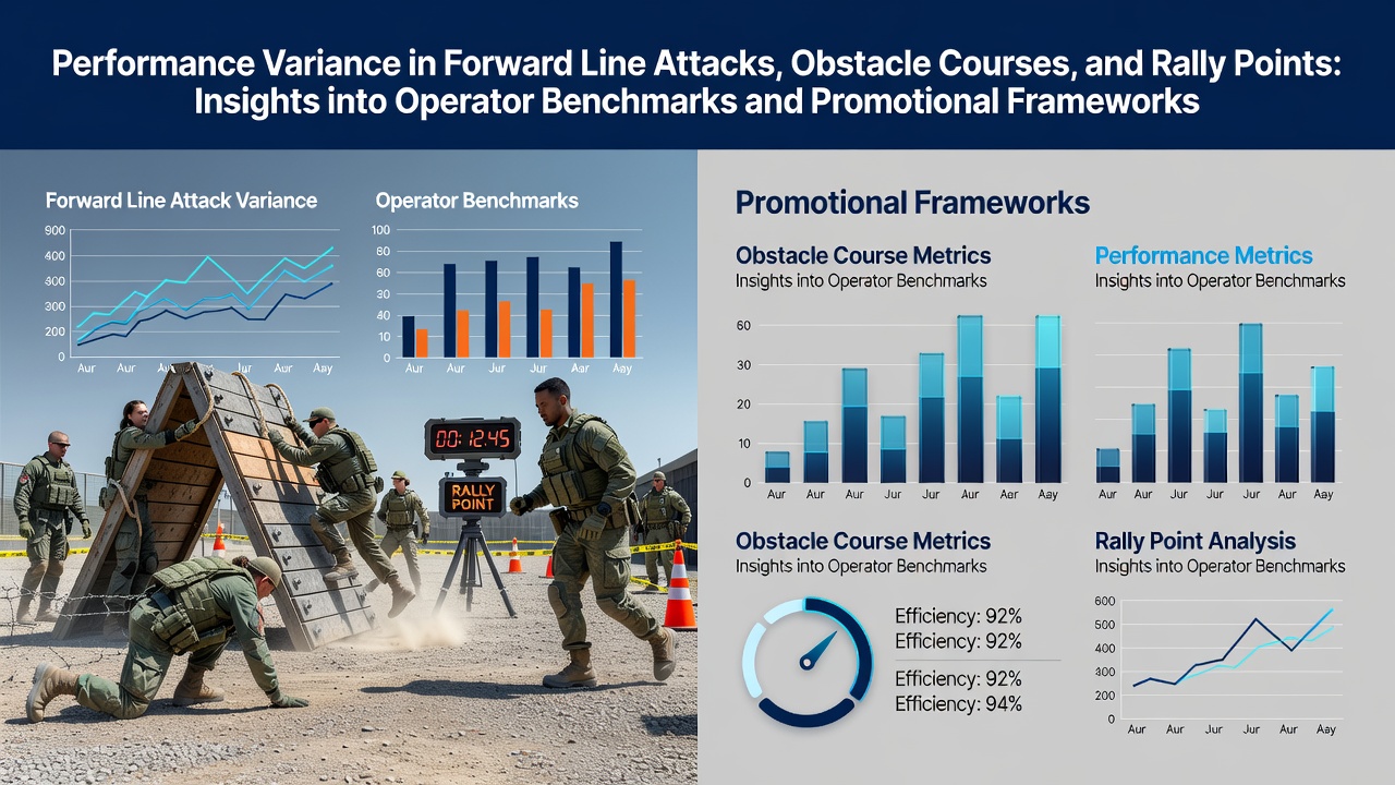 Operator navigating a complex obstacle course during a standardized benchmark assessment