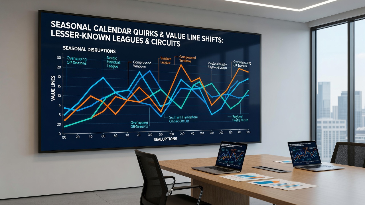 Minor circuit schedules and calendar adjustments influence betting value across global sports