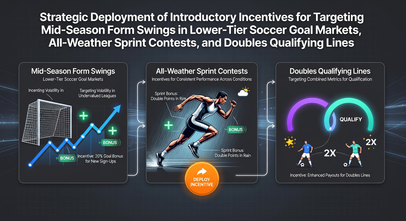 Strategic use of introductory betting incentives across soccer, racing, and tennis markets