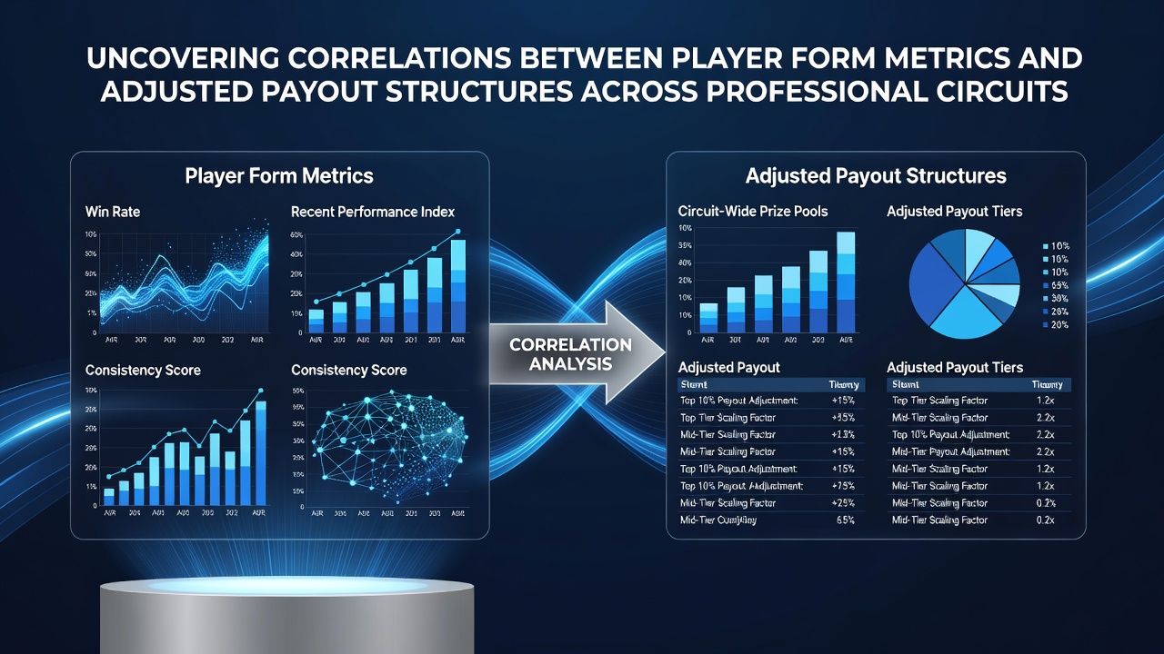 Analysis of player performance data across professional sports circuits