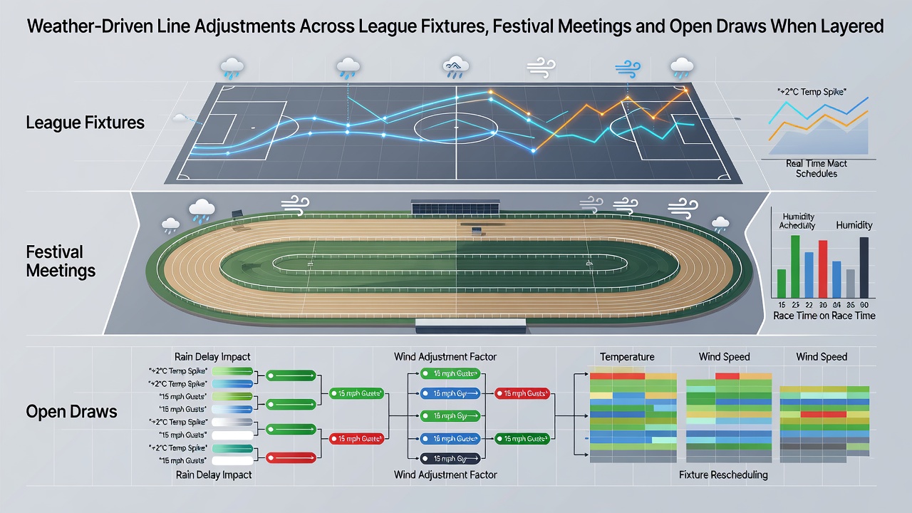 Tennis open draws and weather impacts on betting lines during registration bonus periods